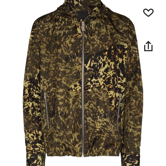 Givenchy windbreaker fits like a large/xl